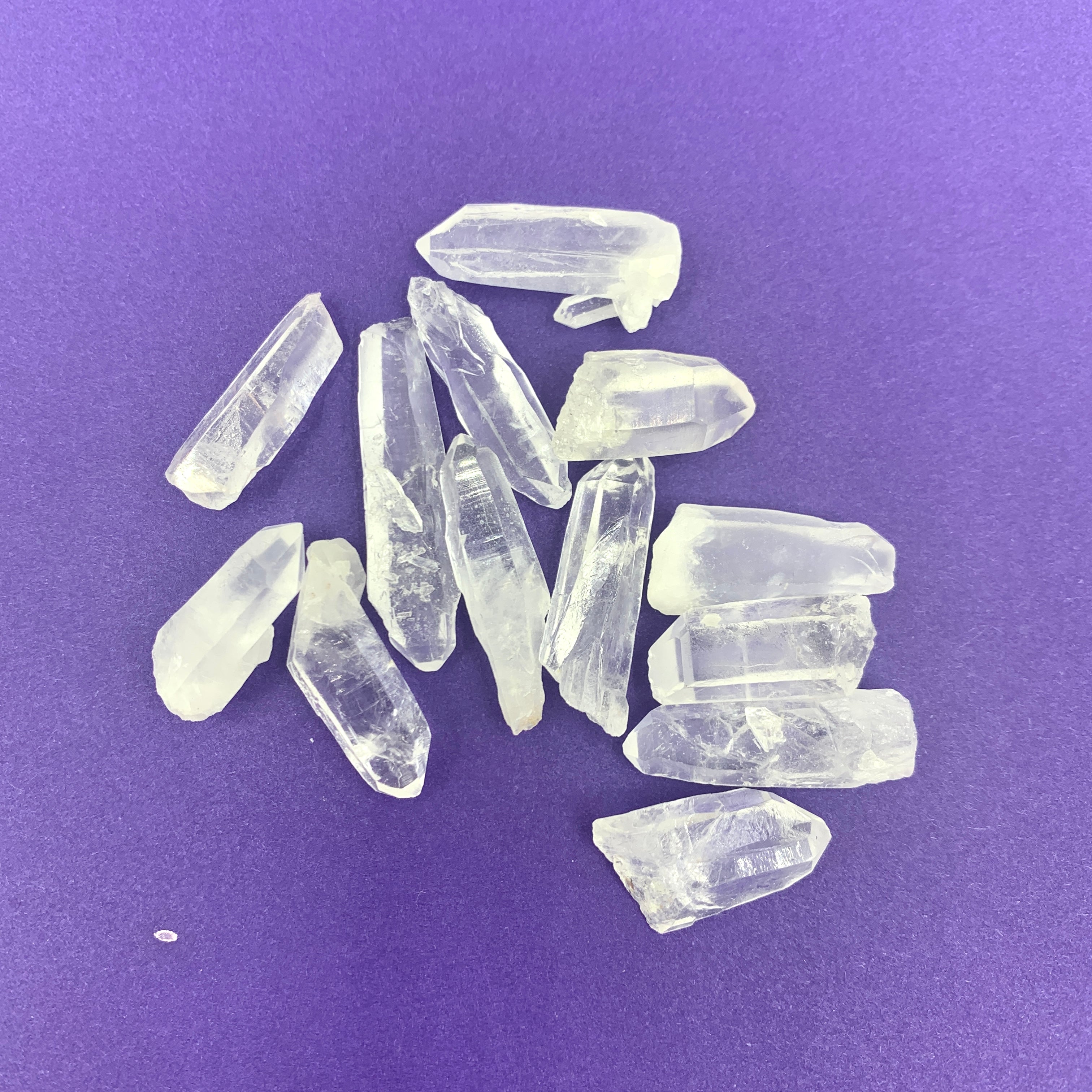 Clear Quartz - Lemurian Points $3